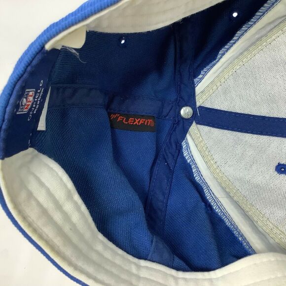 Reebok Onfield Indianapolis Colts Hat NFL Fitted Size L/XL Blue White - Picture 8 of 10